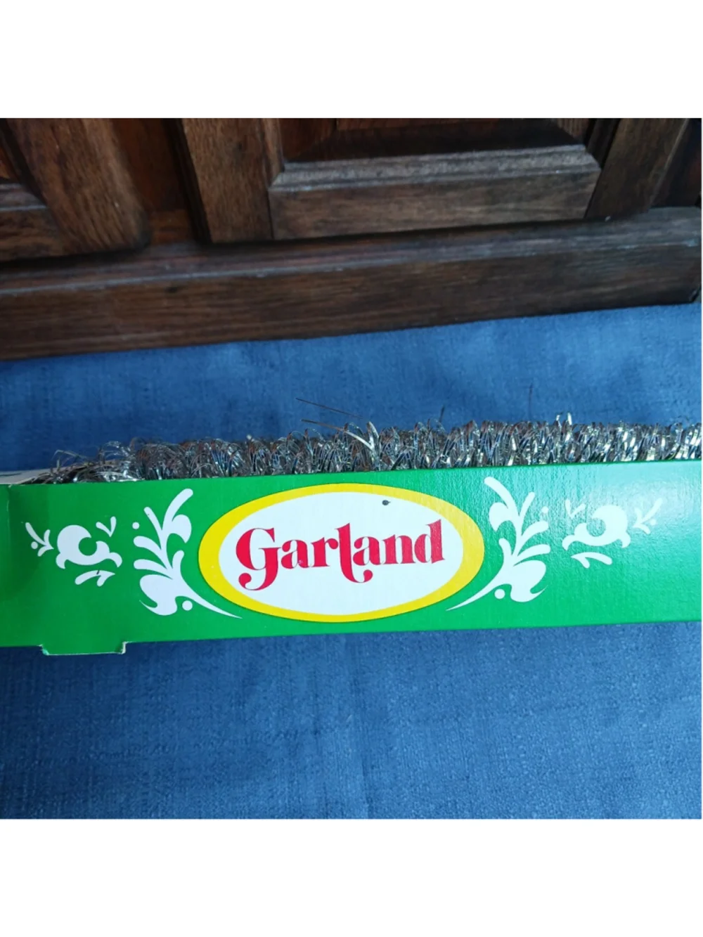 Vtg NOS Rope And Twist Garland 18 Ft 6 Yd Flame Resistance New In Box VHTF